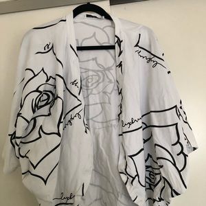 Lexbreezy Hawaii Rose Coverup